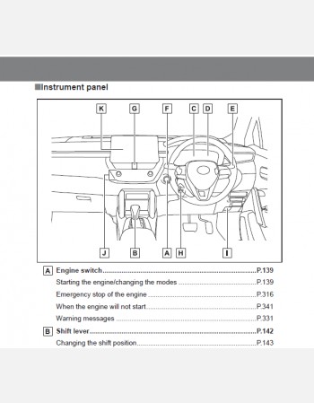 toyota corolla cross hybrid 2024 owners manual